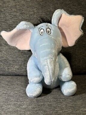 Kohl's Cares Dr Seuss Horton Hears A Who Plush 11” Stuffed Animal Blue Elephant